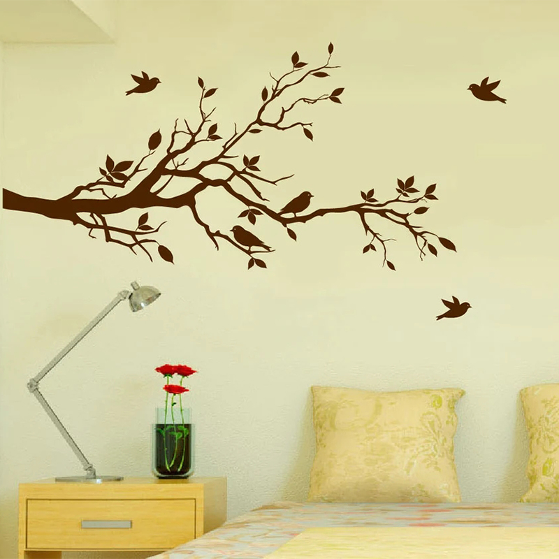 Boomtak muurtattoo liefde voge - Home Decor Vinyl Flooring recensie en prijs