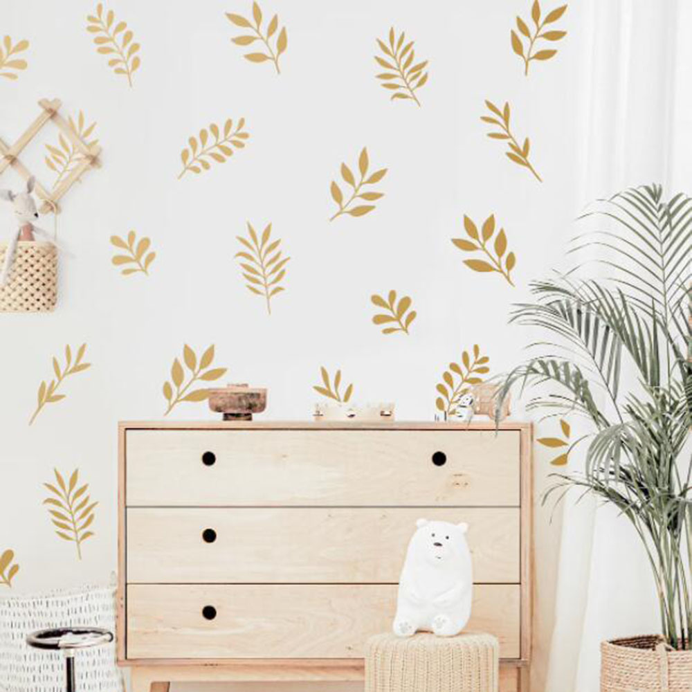 41 stuks botanische blad muurs - Home Decor Vinyl Flooring recensie en prijs
