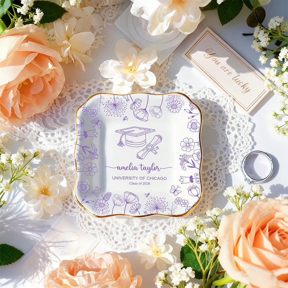 Gepersonaliseerde bestie foto- - Ceramic Trinket Dish recensie en prijs