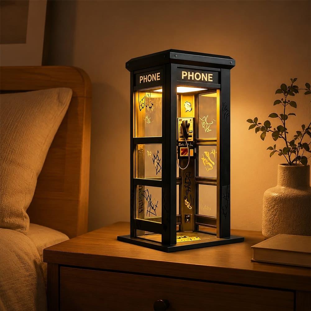 Vintage Londense telefooncel t - Home Decor Lighting recensie en prijs