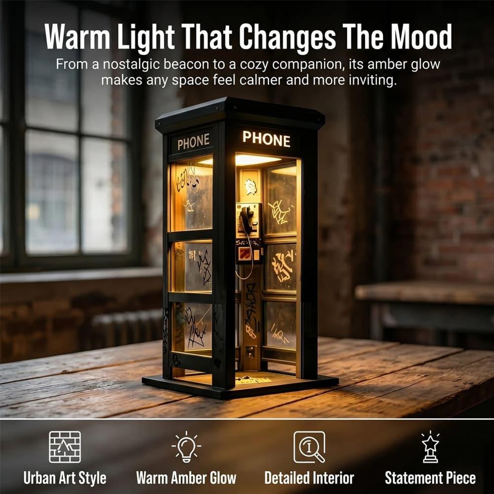 Vintage Londense telefooncel t - Home Decor Lighting recensie en prijs