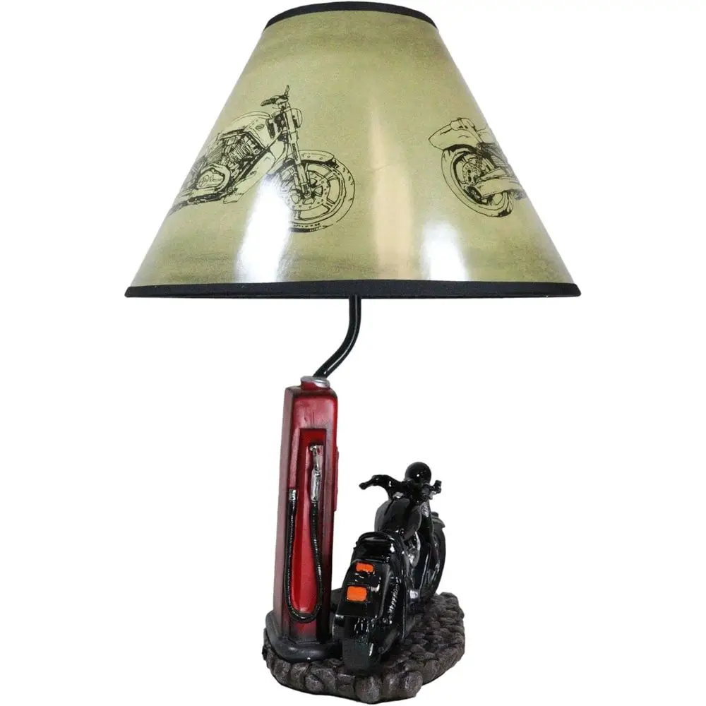 Vintage retro zwarte motorfiet - Home Decor Lighting recensie en prijs