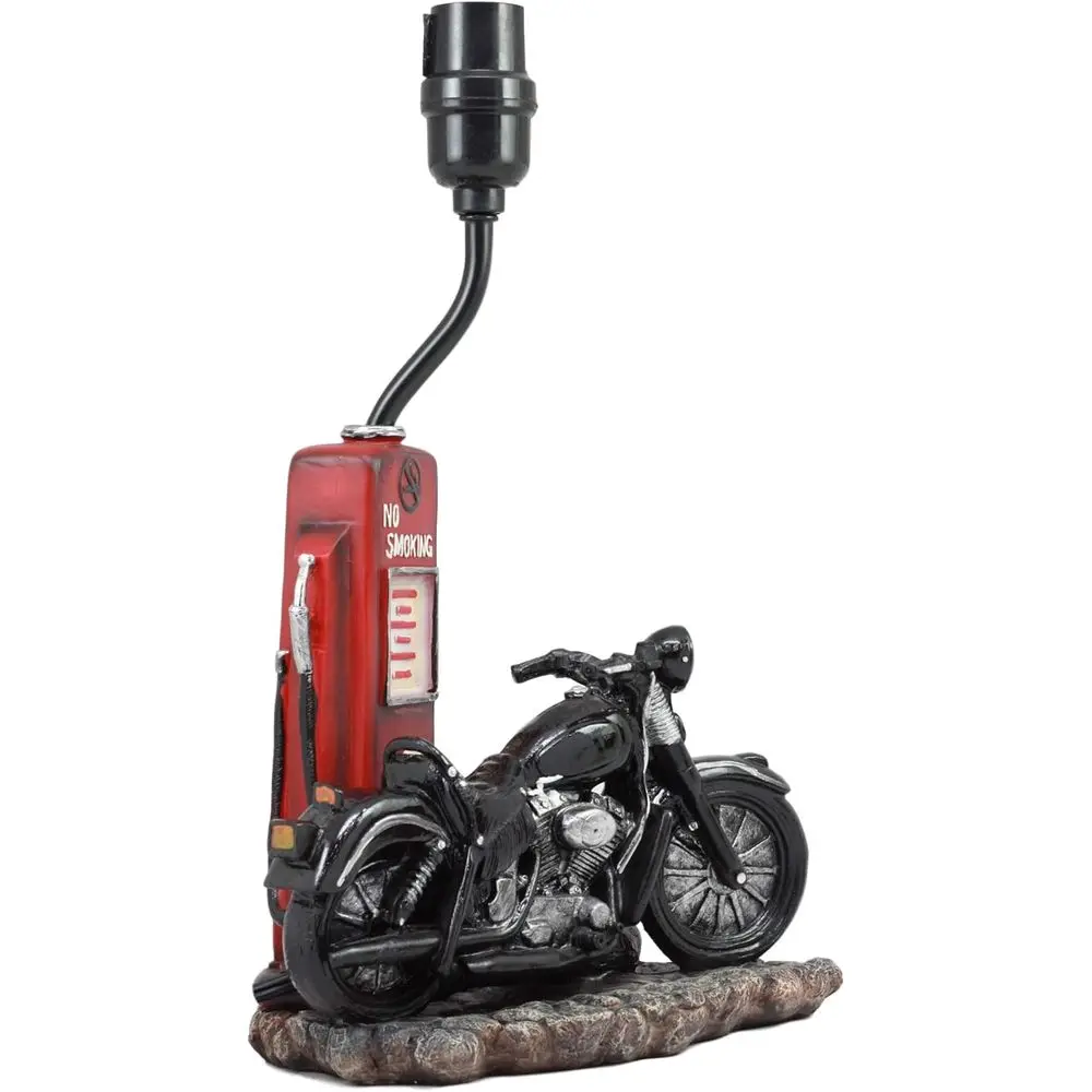 Vintage retro zwarte motorfiet - Home Decor Lighting recensie en prijs
