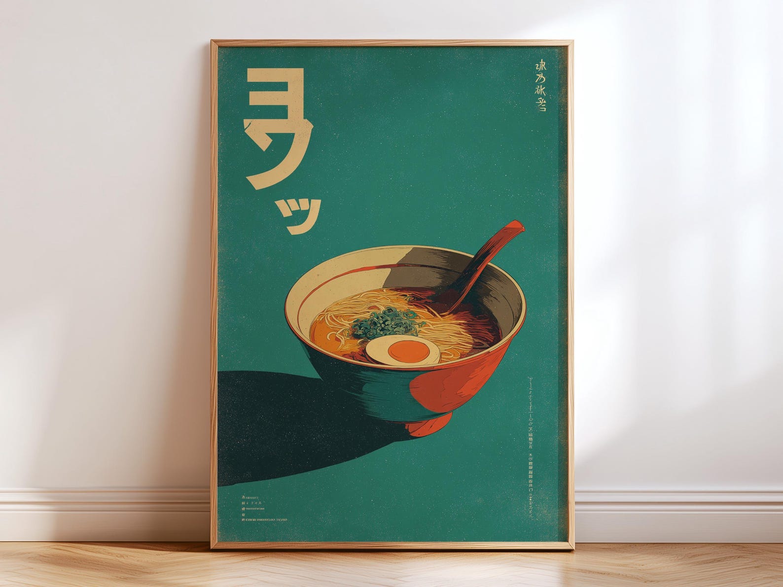 Retro Japanse Ramen Canvas Art - Home Decor Youtube recensie en prijs