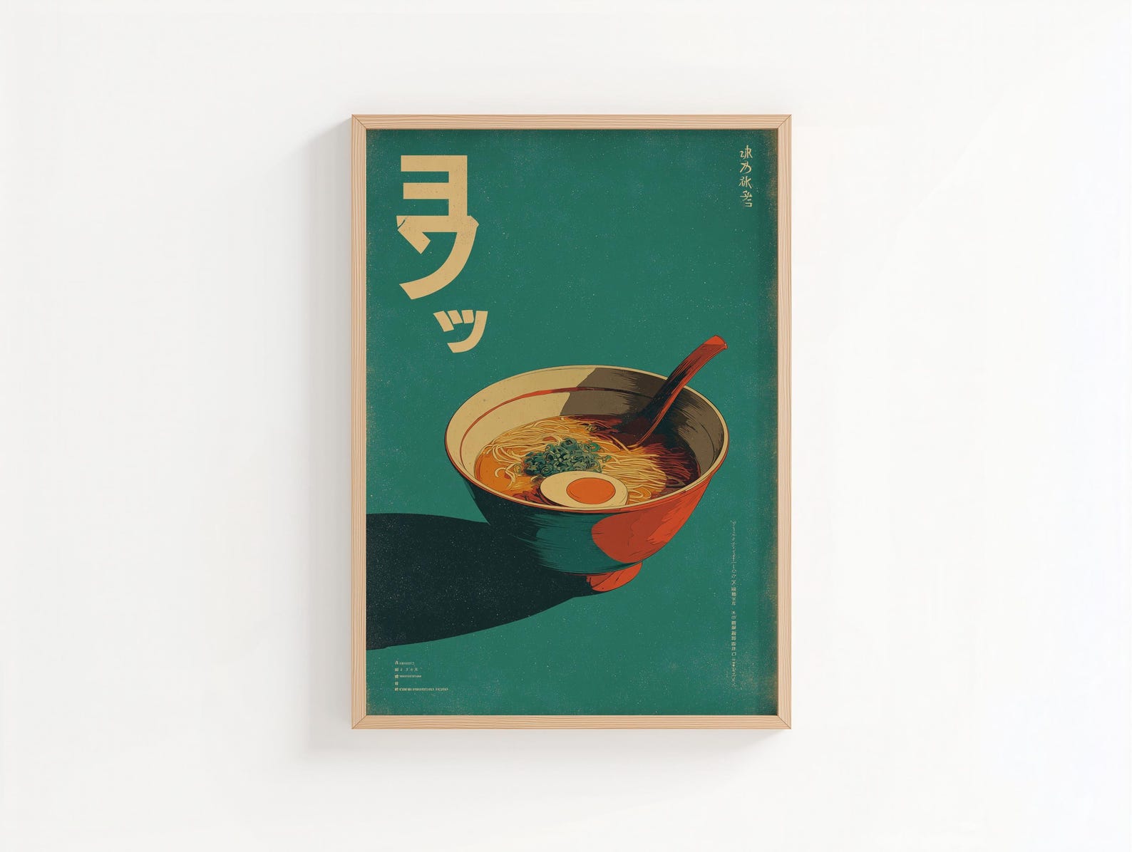 Retro Japanse Ramen Canvas Art - Home Decor Youtube recensie en prijs