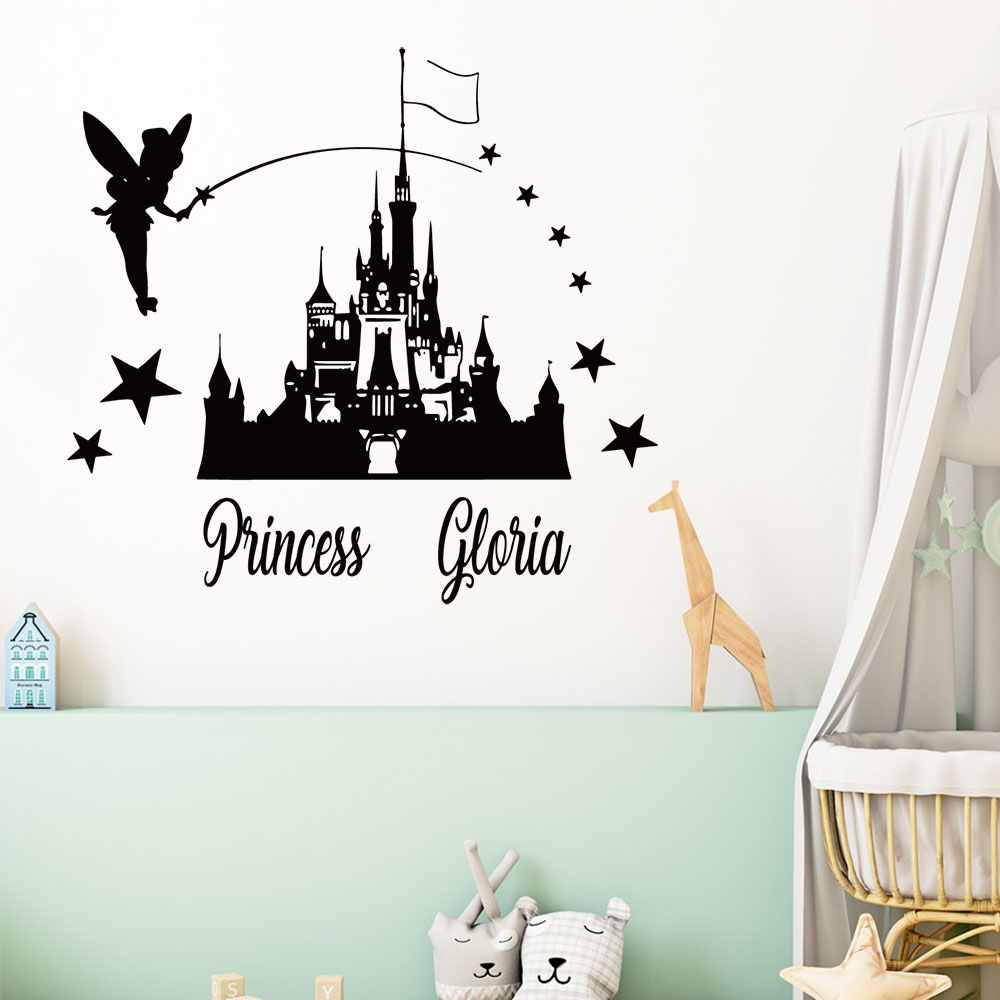 1PC Cartoon Fairy Castle Aanpa - Home Decor Wallpaper recensie en prijs