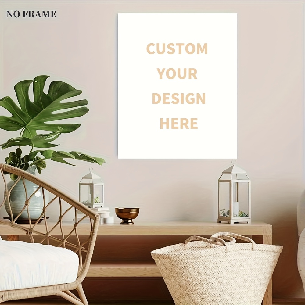 Aangepaste canvasafdruk met uw - Home Decor Canvas recensie en prijs