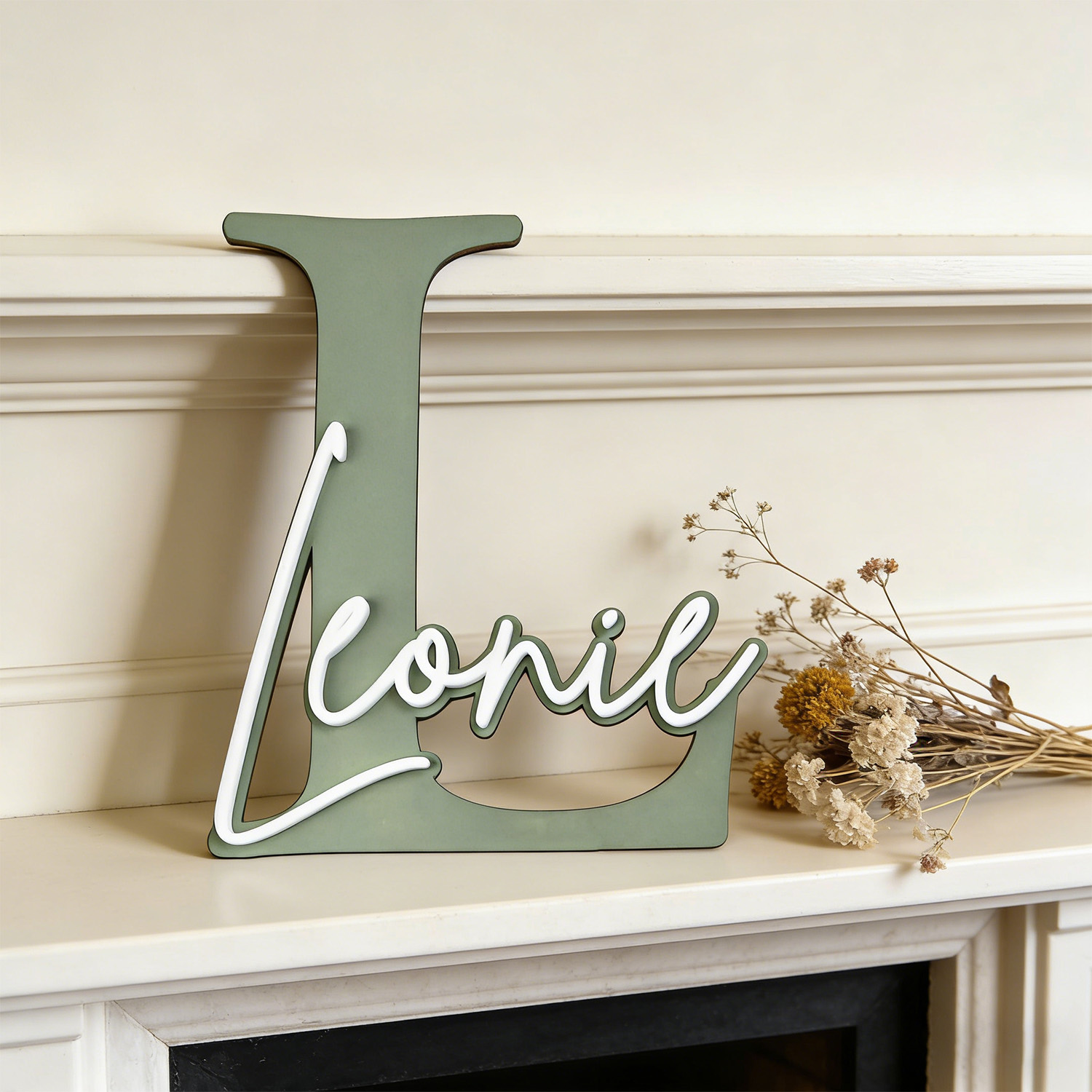 1 stuk dubbellaags houten naam - Home Decor For Wedding recensie en prijs