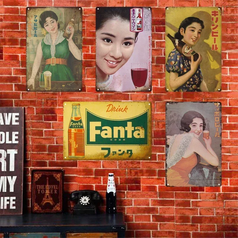 Tin Borden Retro Japanse Stijl - Home Decor Japanese recensie en prijs