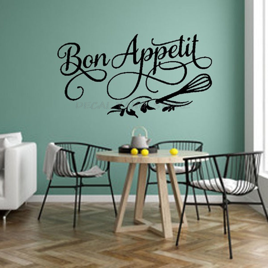 Goede Eetlust Muurtattoo Eetka - Home Decor Vinyl Flooring recensie en prijs