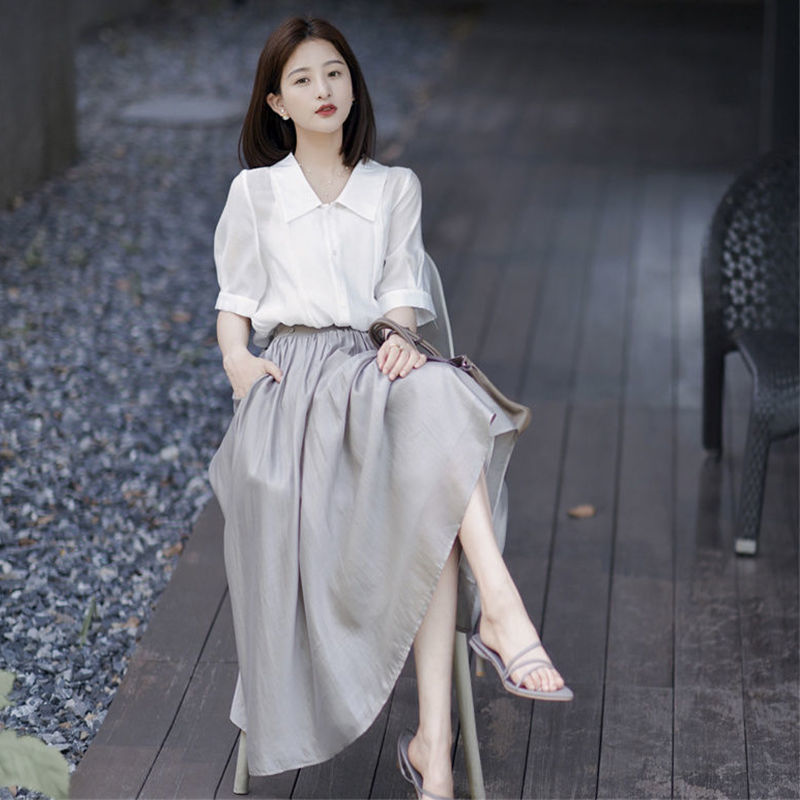 Vrouwen Graceful Zomer Wit Shi - Home Decor Zara recensie en prijs