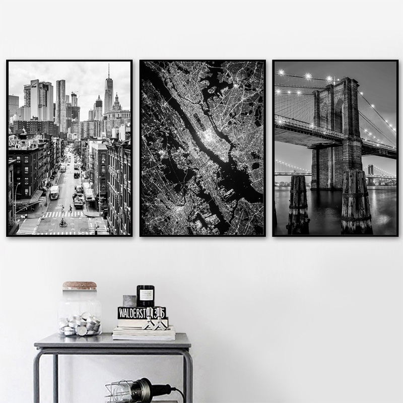 New York City canvas schilderi - Home Decor New York recensie en prijs