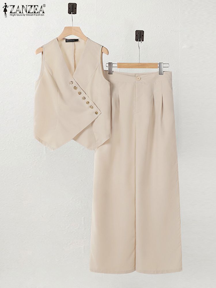 Zanzea Vrouwen Broek Set Onreg - Home Decor Zara recensie en prijs
