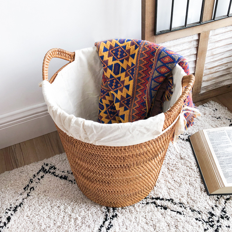 Rieten wasmand, grote opbergma - Home Decor Hampers recensie en prijs