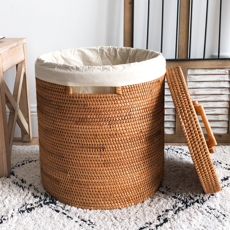 Rieten wasmand, grote opbergma - Home Decor Hampers recensie en prijs