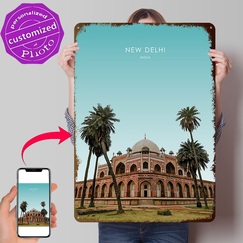 Nieuw Delhi India Kunstwerk 3D - Home Decor Delhi recensie en prijs