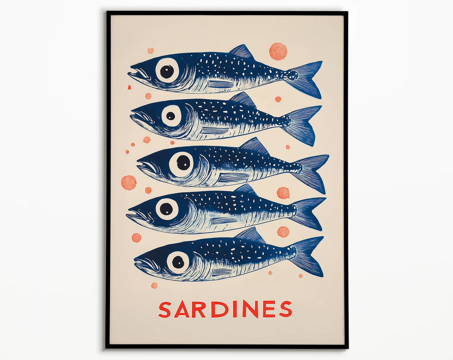 Vintage Sardines Canvas Wall A - Home Decor Youtube recensie en prijs
