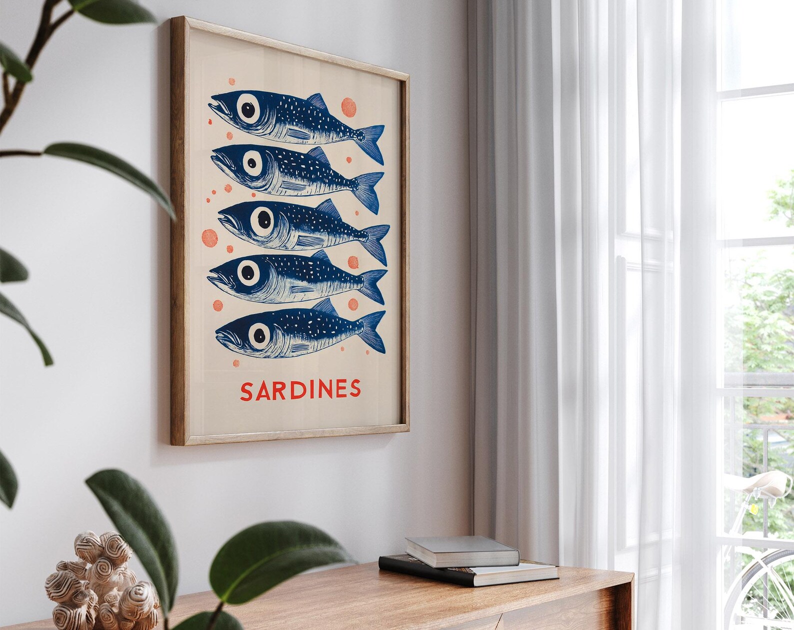 Vintage Sardines Canvas Wall A - Home Decor Youtube recensie en prijs