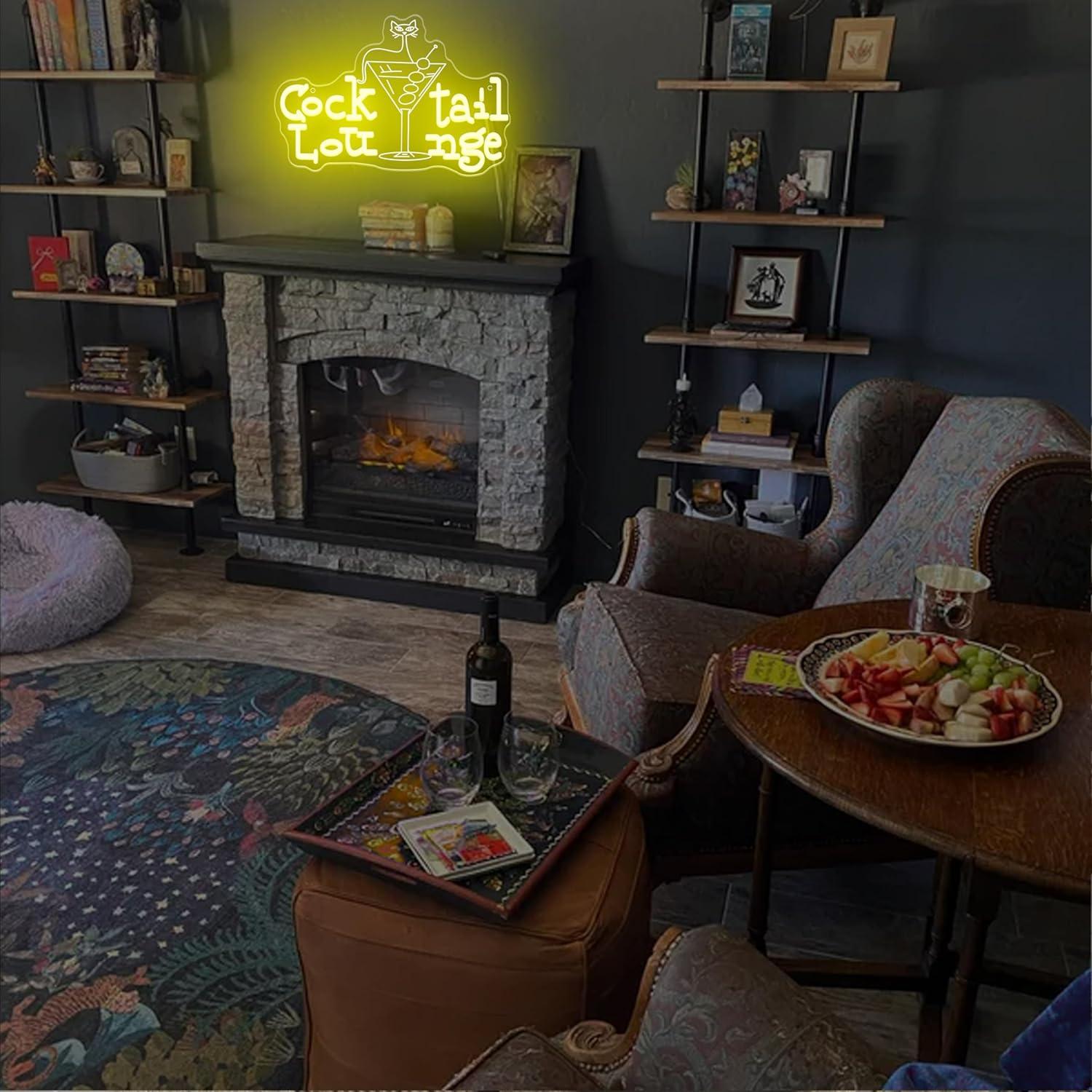 Cocktail Lounge Neonbord Dimba - Home Decor Aesthetic recensie en prijs