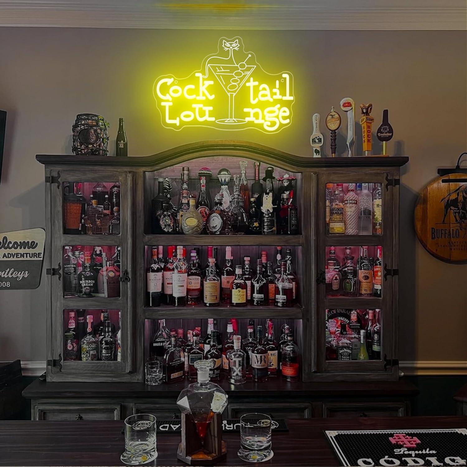 Cocktail Lounge Neonbord Dimba - Home Decor Aesthetic recensie en prijs
