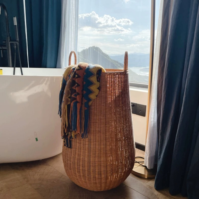 Ins Style Rattan wasmand voor  - Home Decor Hampers recensie en prijs
