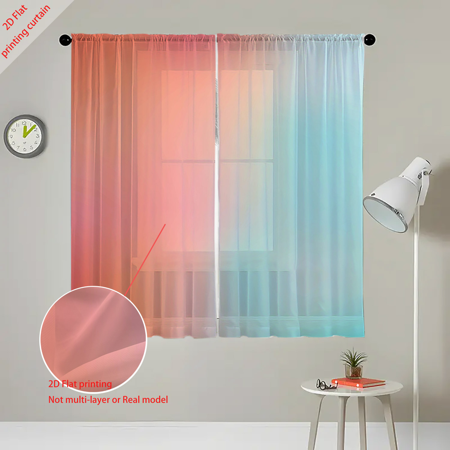 Dromerig gaasgordijn met bubbe - Home Decor Youtube recensie en prijs